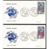 Madagaskar 1963, UPU, poczta. FDC
