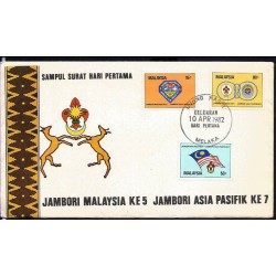 Malezja 1982, Harcerstwo. FDC