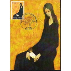 Belgia 1995, Boże Narodzenie, Matka Boska. Karta maksimum