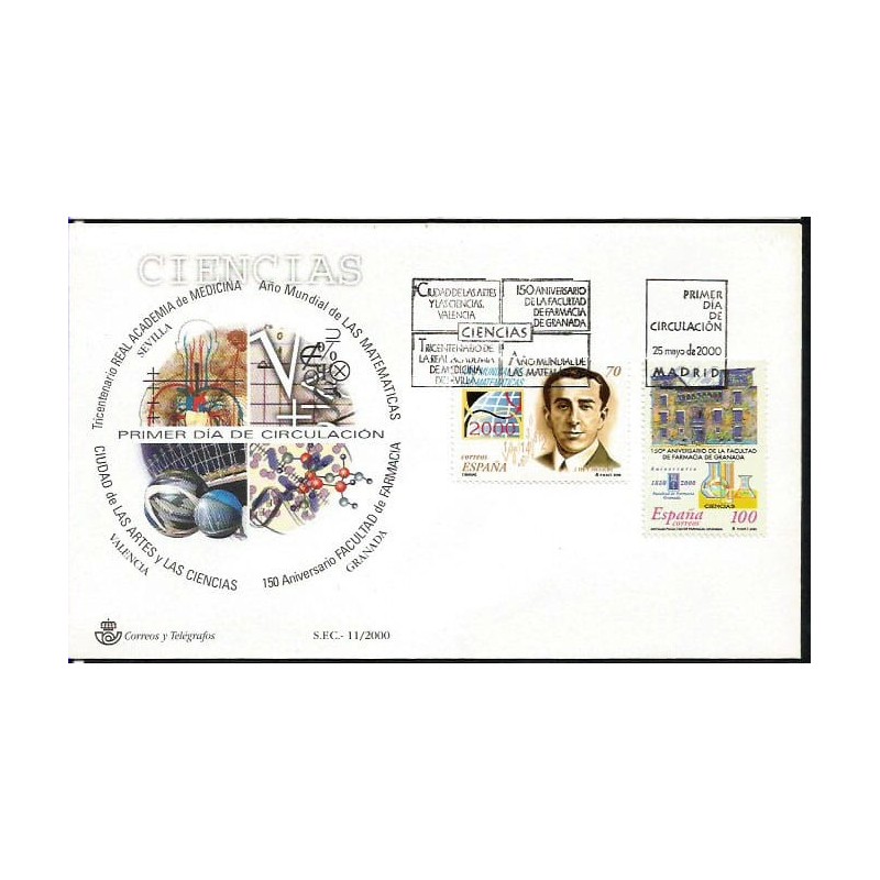 Hiszpania 2000, Matematyka i medycyna. FDC