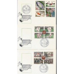 Monako 1963, Piłka nożna. 3 FDC