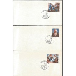 Monako 1981, Mozart, muzyka. 3 FDC