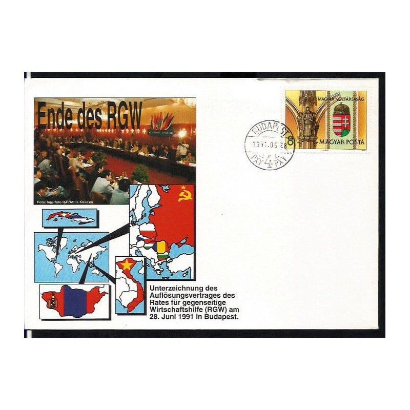 Węgry 1991, RWPG, rozwiązanie, Polska. Budapeszt