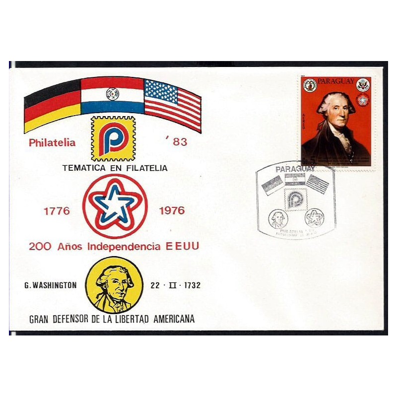 Paragwaj 1983, Waszyngton, niepodległość USA.