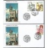 San Marino 2008, Lourdes, sanktuarium, Matka Boska. FDC