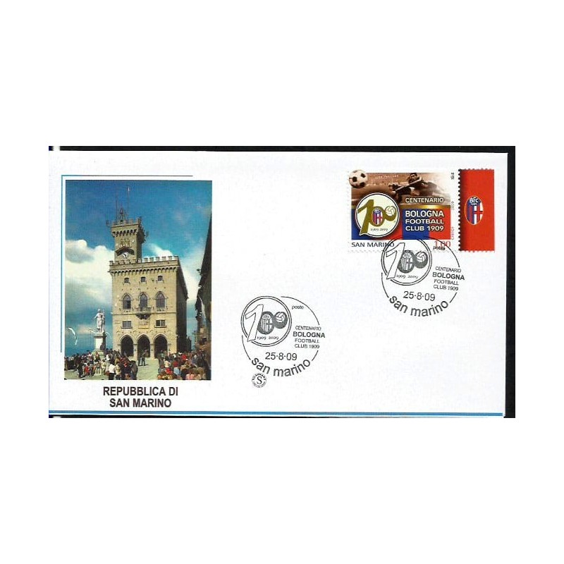 San Marino 2009, Piłka nożna, klub Bologna. FDC
