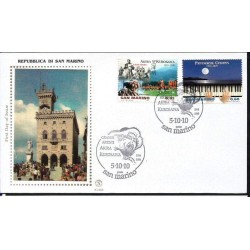 San Marino 2010, F. Chopin, A. Kurosawa, muzyka, film. FDC