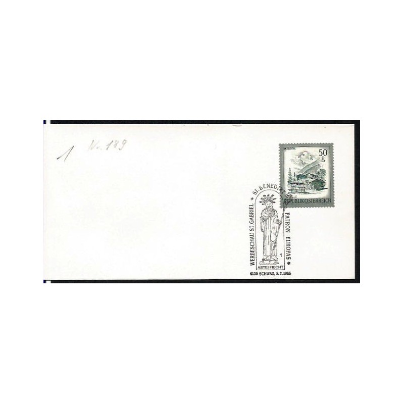 Austria 1985, Święty Benedykt. Schwaz