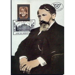Austria 1987, A. Schnitzler, teatr, literatura. Karta maksimum
