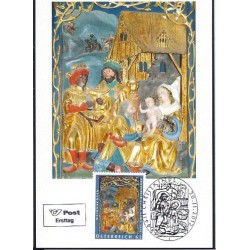 Austria 2012, Boże Narodzenie. Karta maksimum