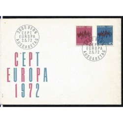 Szwajcaria 1972, EUROPA CEPT. FDC