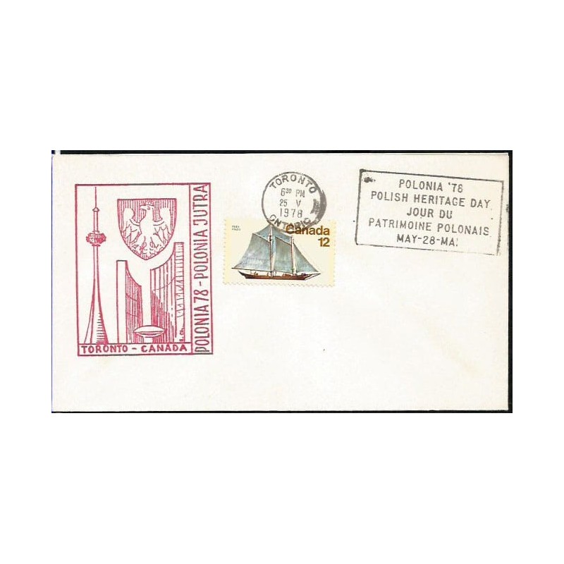 Kanada 1978, Polonia 78, dzień dziedzictwa. Toronto