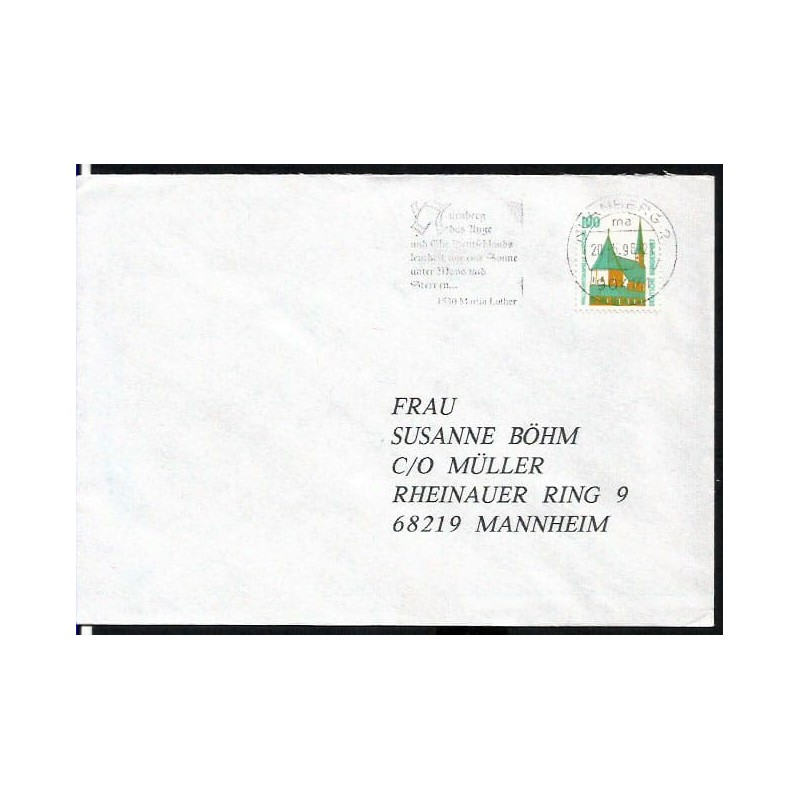 Niemcy 1996, Marcin Luter, cytat, reformacja. Norymberga