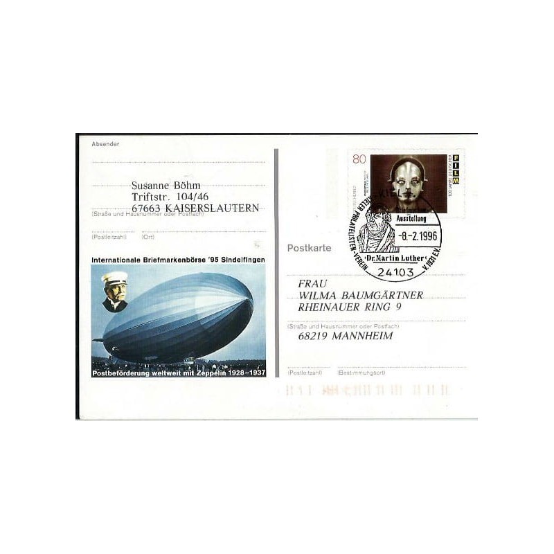 Niemcy 1996, Marcin Luter, reformacja. Kilonia