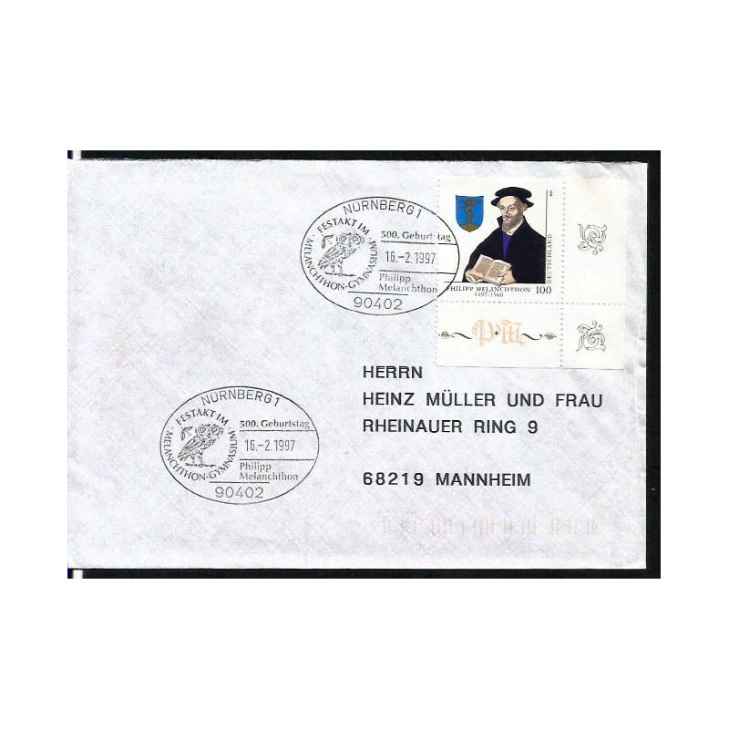 Niemcy 1997, Filip Melanchton, reformacja. Norymberga