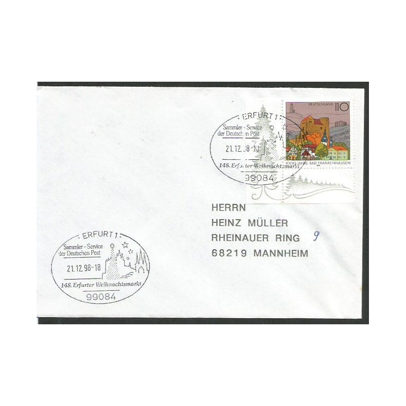 Niemcy 1998, Boże Narodzenie. Erfurt