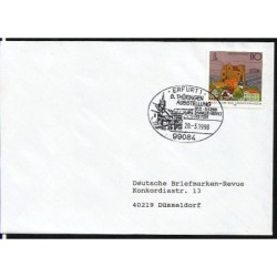 Niemcy 1998, Erfurt, zabytki. Erfurt