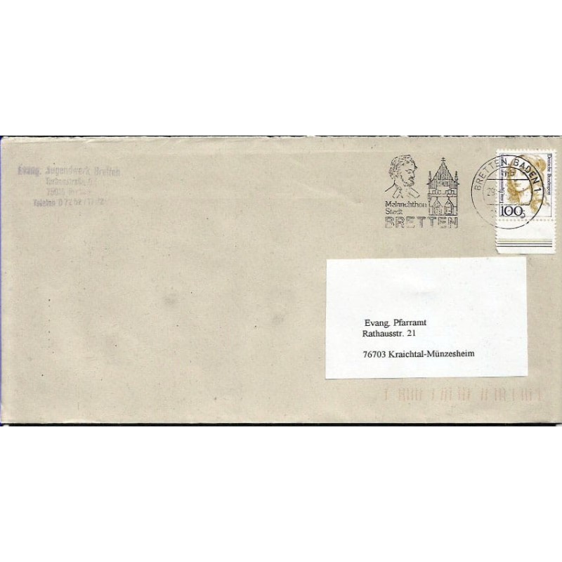 Niemcy 1998, Filip Melanchton, reformacja. Bretten