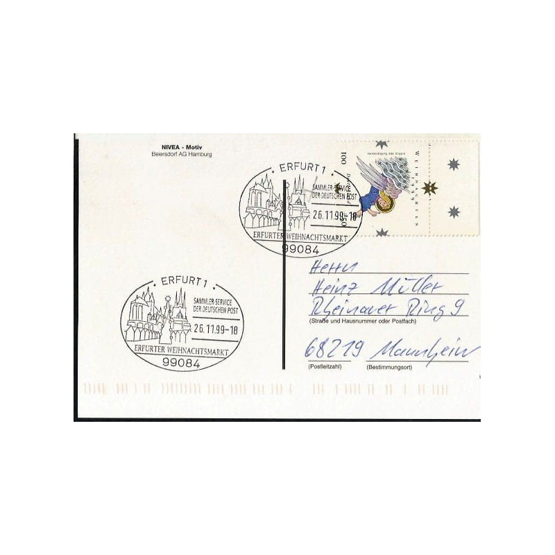Niemcy 1999, Boże Narodzenie. Erfurt