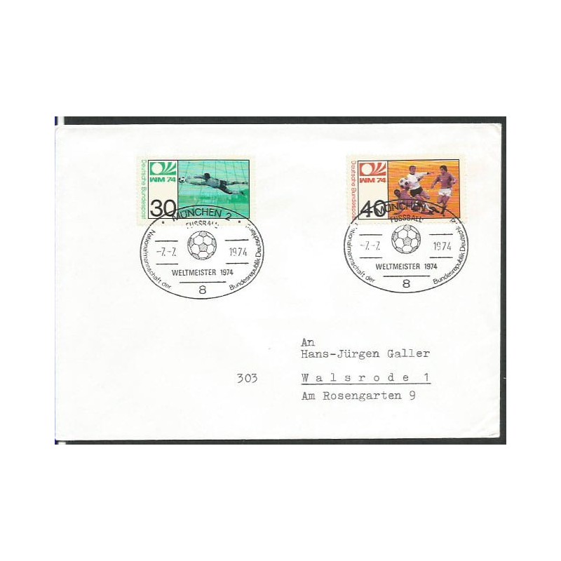 Niemcy 1974, Piłka nożna, MŚ, mistrz - Niemcy. Monachium