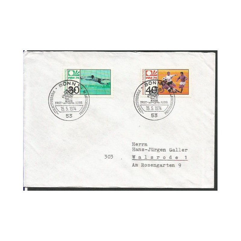 Niemcy 1974, Piłka nożna, MŚ. Bonn