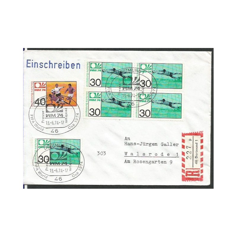 Niemcy 1974, Piłka nożna, MŚ. Dortmund, polecony