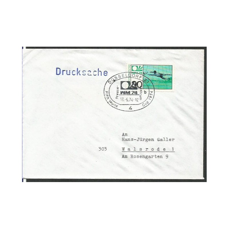 Niemcy 1974, Piłka nożna, MŚ. Dusseldorf