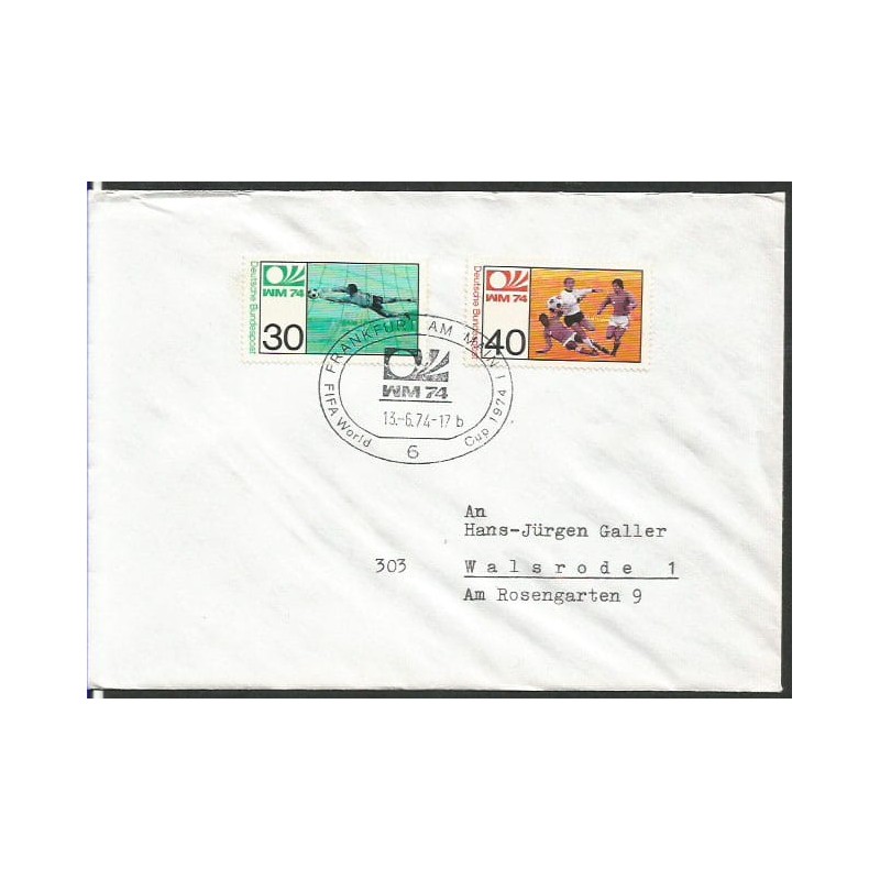 Niemcy 1974, Piłka nożna, MŚ. Frankfurt nad Menem