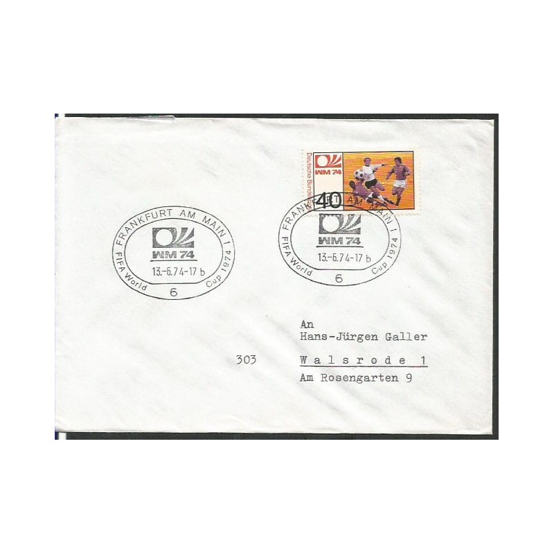 Niemcy 1974, Piłka nożna, MŚ. Frankfurt nad Menem