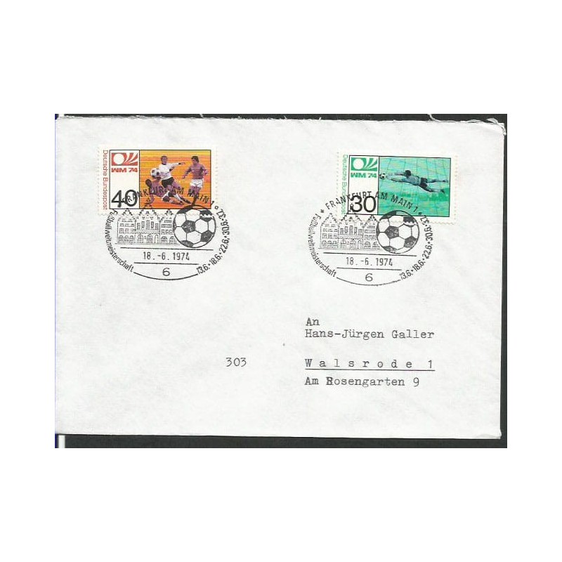 Niemcy 1974, Piłka nożna, MŚ. Frankfurt nad Menem