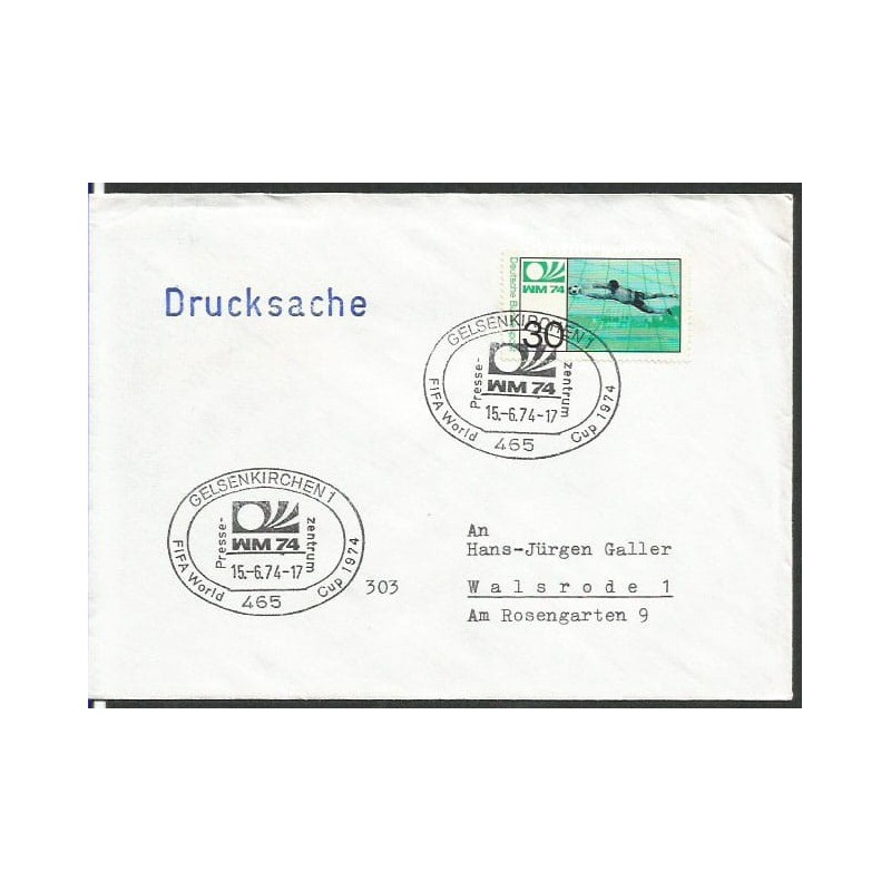 Niemcy 1974, Piłka nożna, MŚ. Gelsenkirchen