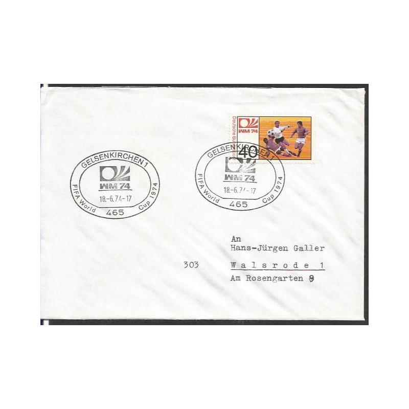 Niemcy 1974, Piłka nożna, MŚ. Gelsenkirchen