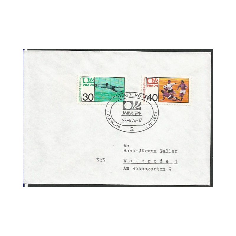 Niemcy 1974, Piłka nożna, MŚ. Hamburg