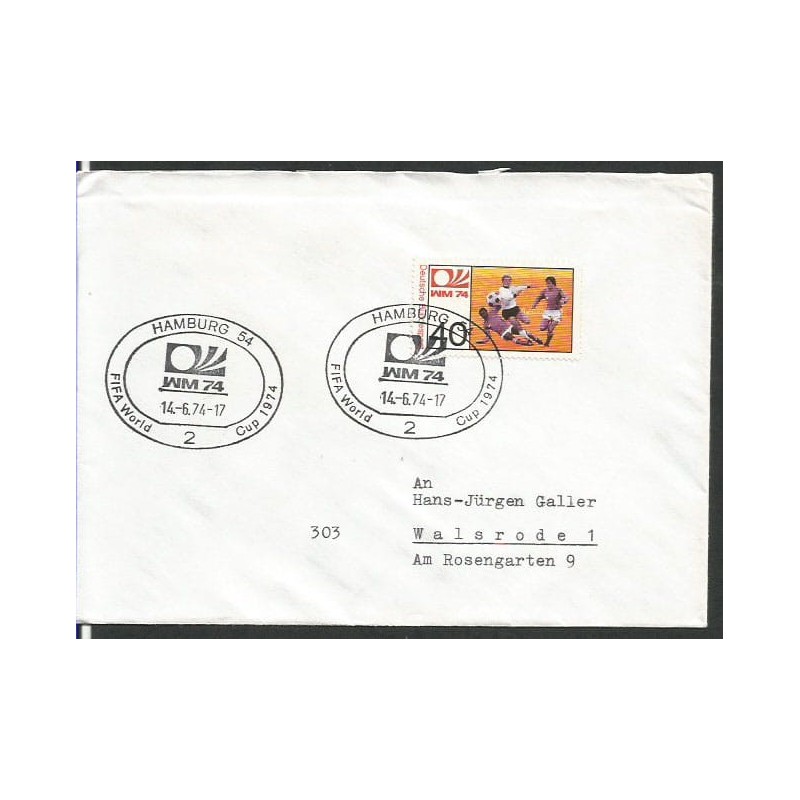 Niemcy 1974, Piłka nożna, MŚ. Hamburg