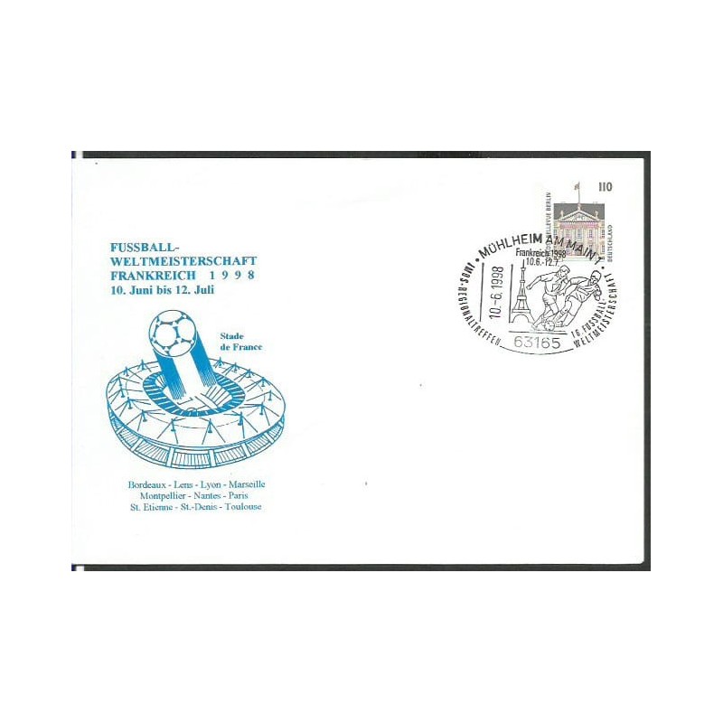 Niemcy 1998, Piłka nożna, MŚ Francja. Muhlheim