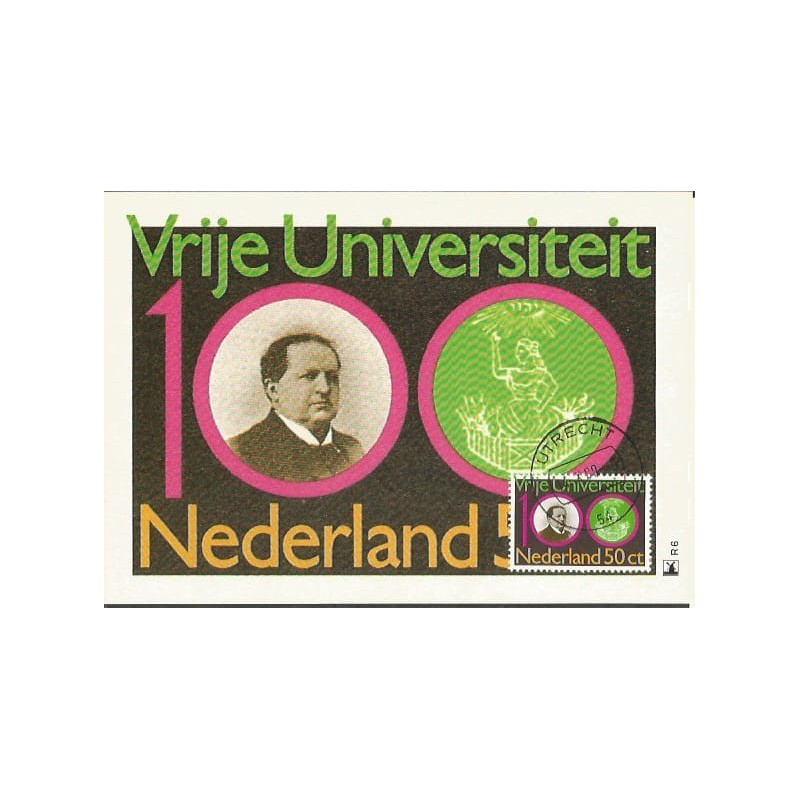 Holandia 1980, Uniwersytet. Karta maksimum