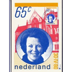 Holandia 1981, Królowa Beatrycze. Karta maksimum