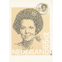 Holandia 1981, Królowa Beatrycze. Karta maksimum