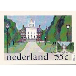 Holandia 1981, Pałac. Karta maksimum