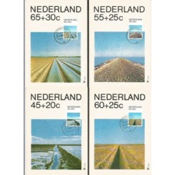 Holandia 1981, Wiosna, natura, krajobrazy. Karta maksimum