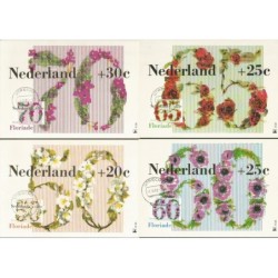 Holandia 1982, Kwiaty. Karta maksimum