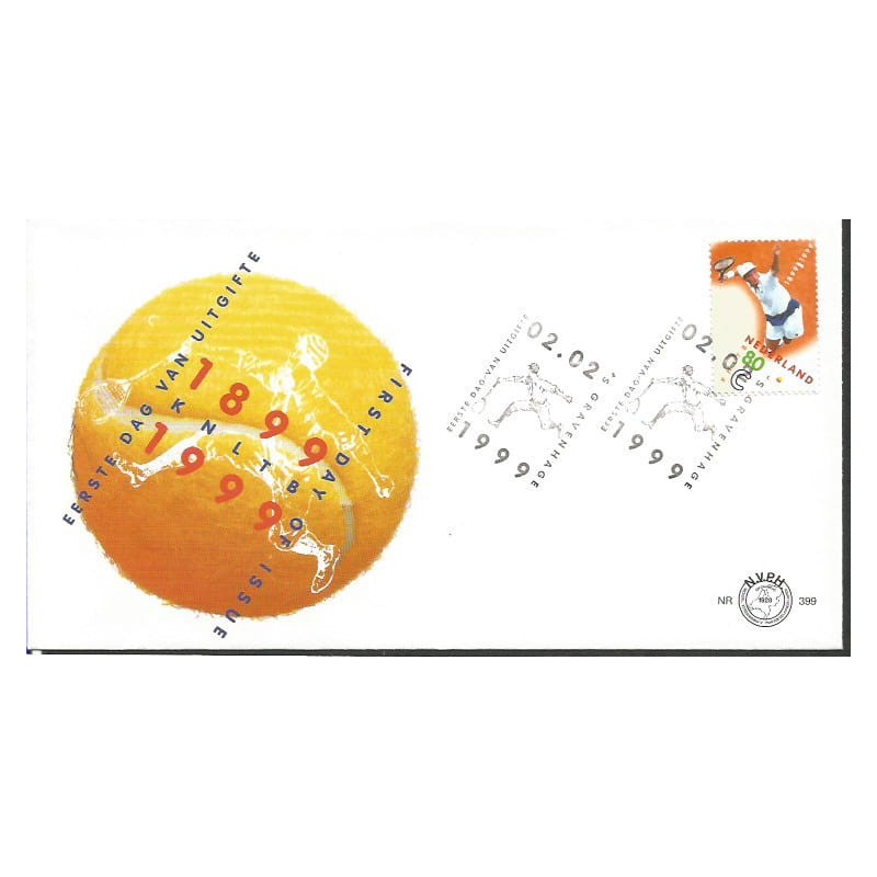 Holandia 1999, Tenis ziemny. FDC