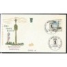 Niemcy 1966, Berlin, wieża, telewizja. FDC