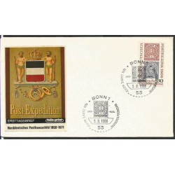 Niemcy 1968, Północnoniemiecki Związek Pocztowy. FDC