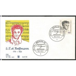 Niemcy 1972, Muzyka, E. T. Hoffmann. FDC