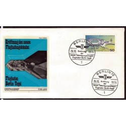Niemcy 1974, Lotnisko Tegel. FDC