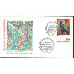 Niemcy 1974, Malarstwo. FDC