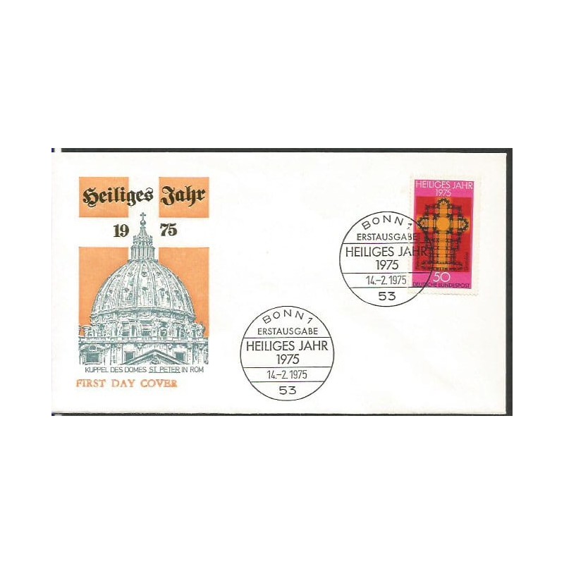 Niemcy 1975, Rok Święty. FDC