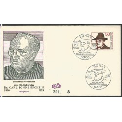 Niemcy 1976, Carl Sonnenschein, ksiądz, katolicyzm. FDC