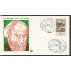 Niemcy 1976, Hans Sachs, poezja, teatr. FDC